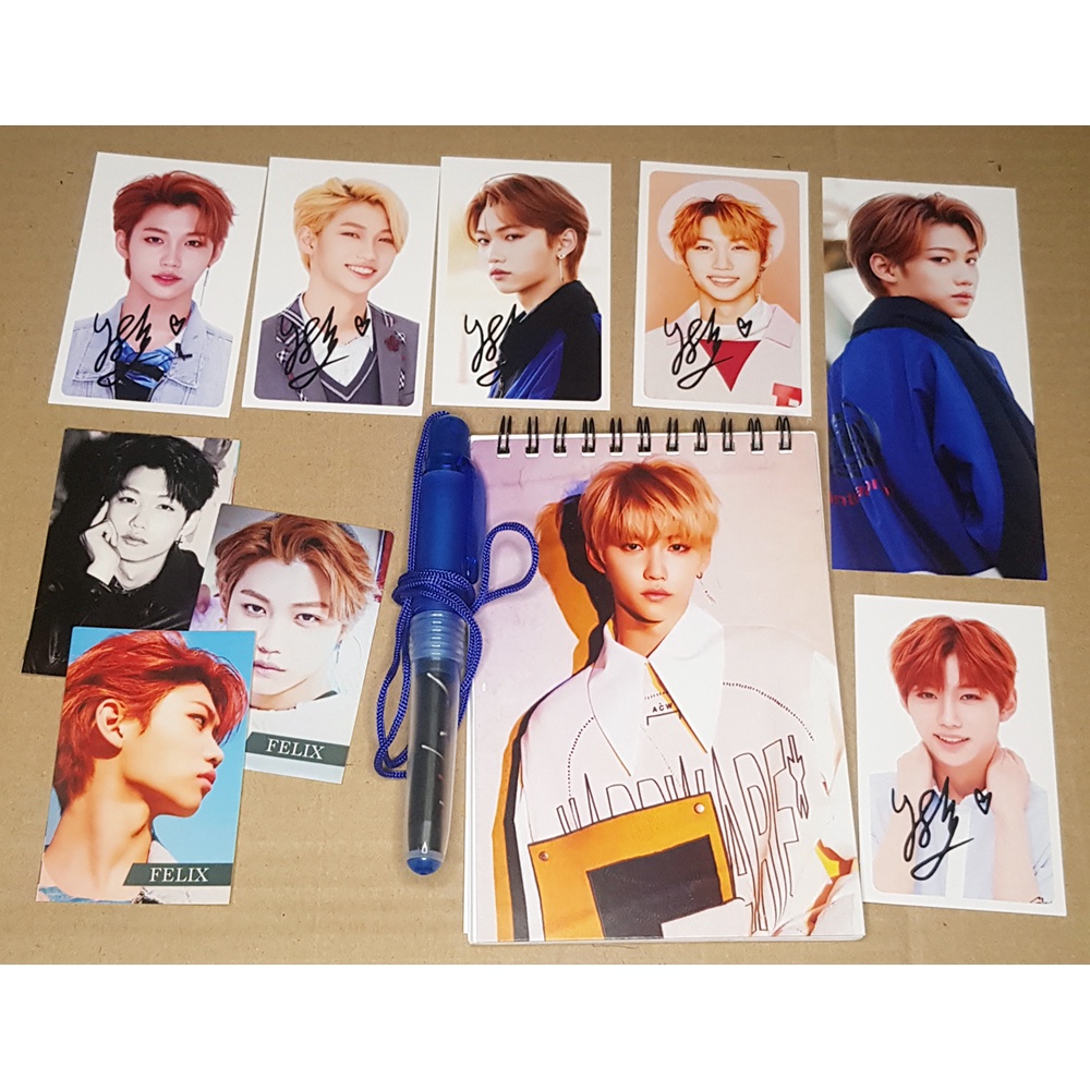 

Buku Notering Stray Kids Yellow Wood Notebook Kpop