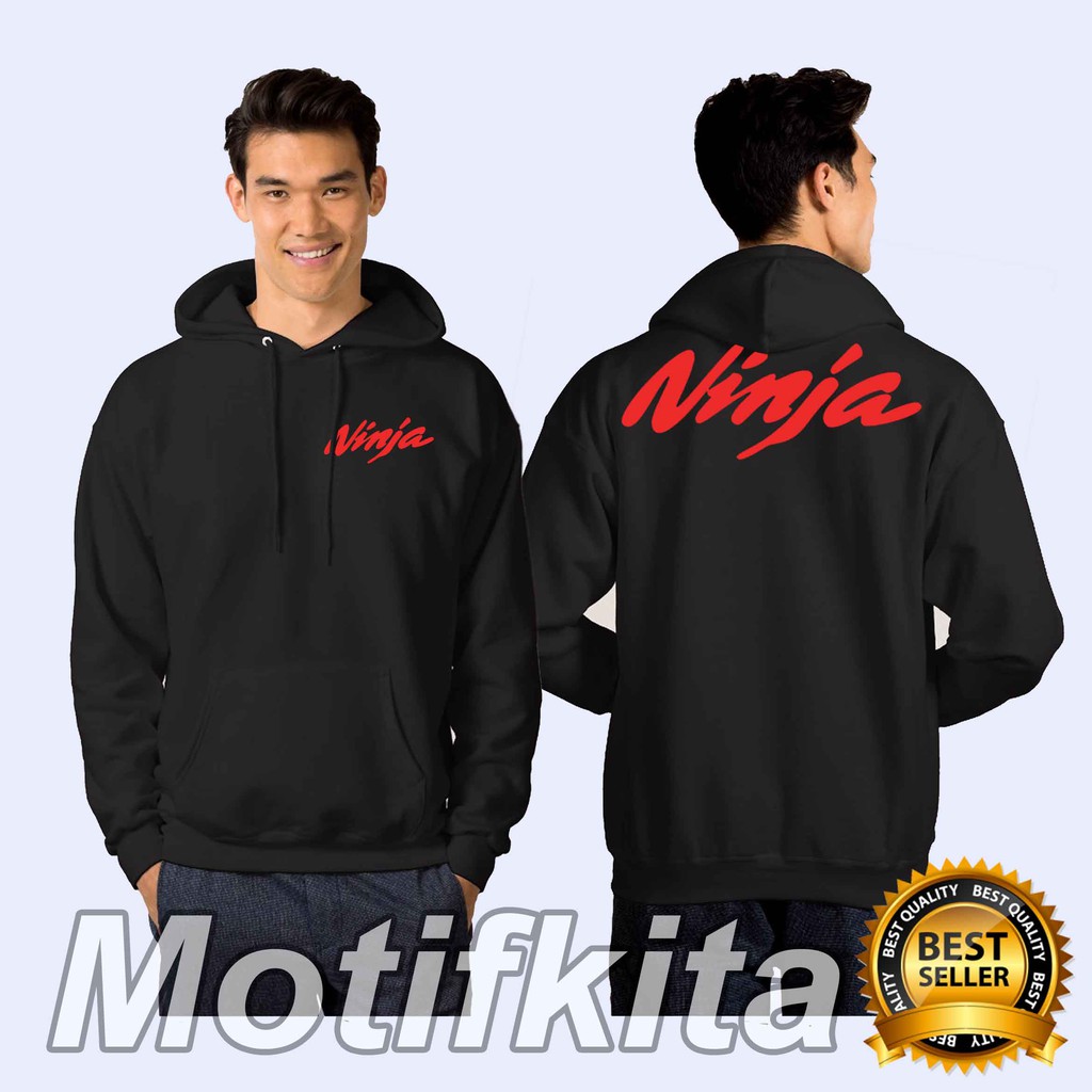 BERKUALITAS!!! Jaket KAWASAKI NINJA Sweater Hoodie keren Pria  Motifkita