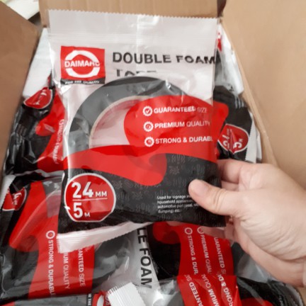 

Double Tape Busa DAIMARU 24mm 5meter/Double Foam Tape DAIMARU