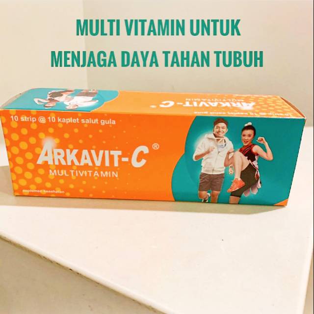 ARKAVIT C MULTIVITAMIN PER STRIP