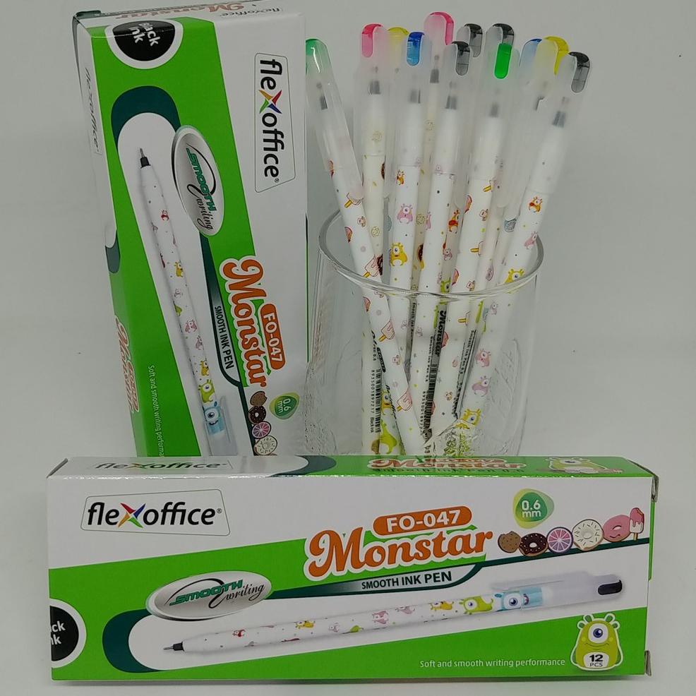 

㊫ Pulpen Smooth Ink Pen 0.6mm - 0.6 mm Monstar - Warna Hitam BEST PRICE 2991 ◈