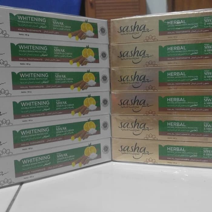 Pasta Gigi Sasha - Siwak 65gr