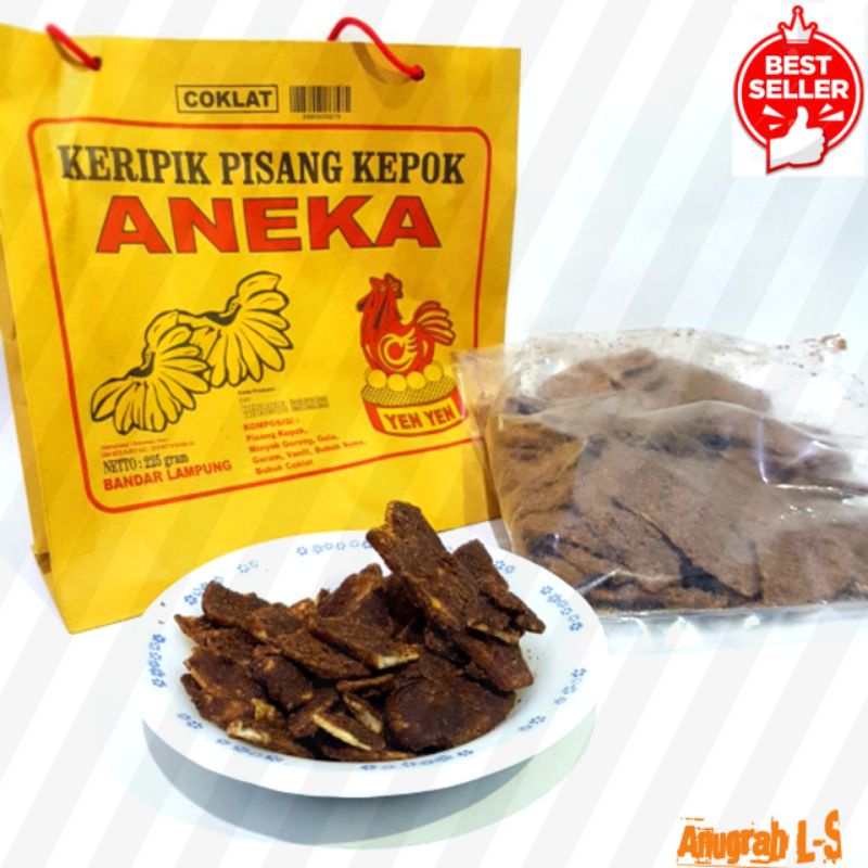 

KRIPIK PISANG KEPOK ANEKA/OLEH OLEH KHAS BANDAR LAMPUNG/ANEKA RASA/SNACK LAMPUNG/PISANG KEPOK 225 gr