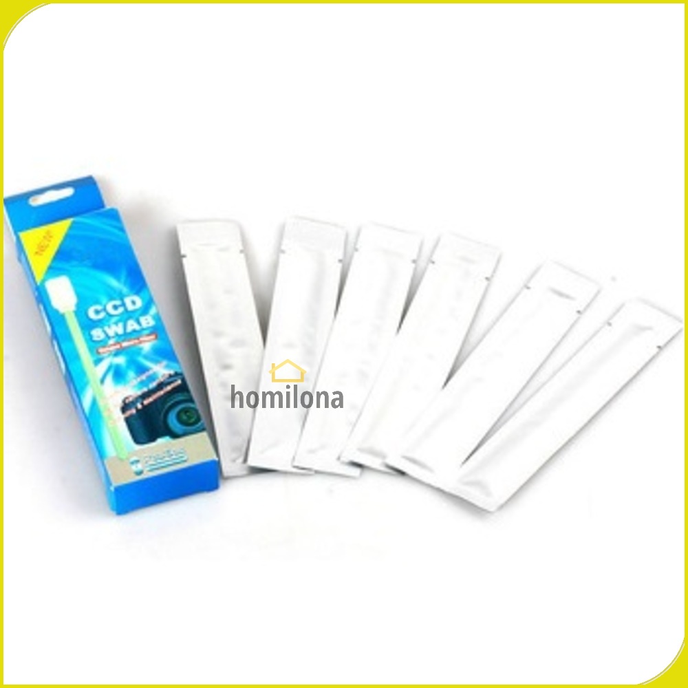 Pembersih Sensor CCD SWAB CMOS Lensa Kamera 6 PCS - Ikacha CB-CCD01