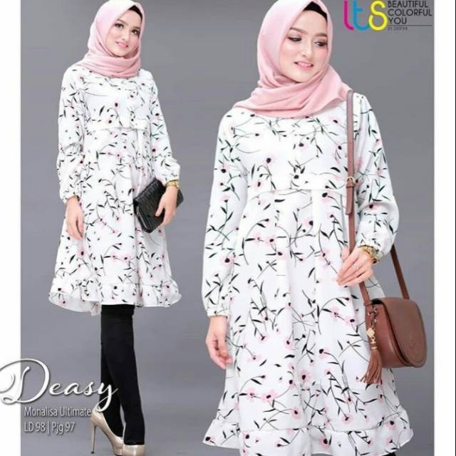 TUNIK MONALISA / DEASY TUNIK SLETING DEPAN / SUNRISE TUNIC (HARGA MURAH)