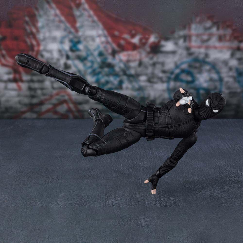 Needway Avengers Model Mainan Boneka Film Dekorasi Mobil Spider Man Anime Peripheral Model Toys Marvel Collectible Model