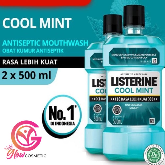 LISTERINE TWIN PACK 500ML