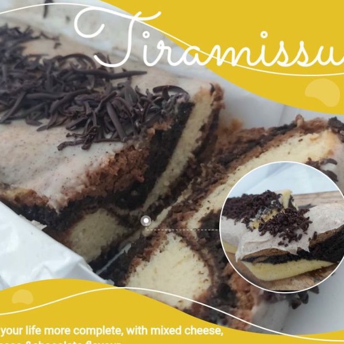 

Tiramisu cotton cake