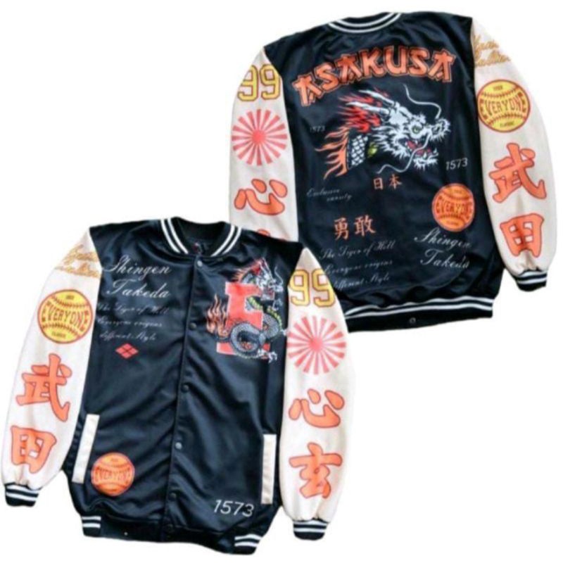 jaket pria Parsity/ Varsity keren/ varsity bisbol/ jaket bisbol/ Jaket Varsity Pria wanita-ASAKUSA