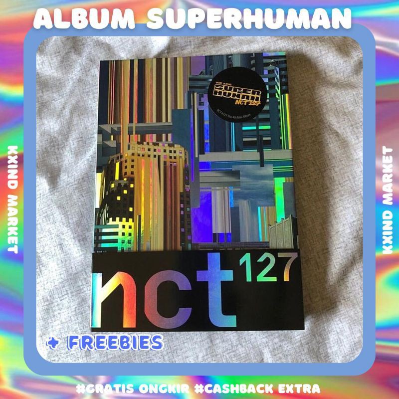 Album NCT127 Super Human / album only nct / superhuman nct 127 / album only bts