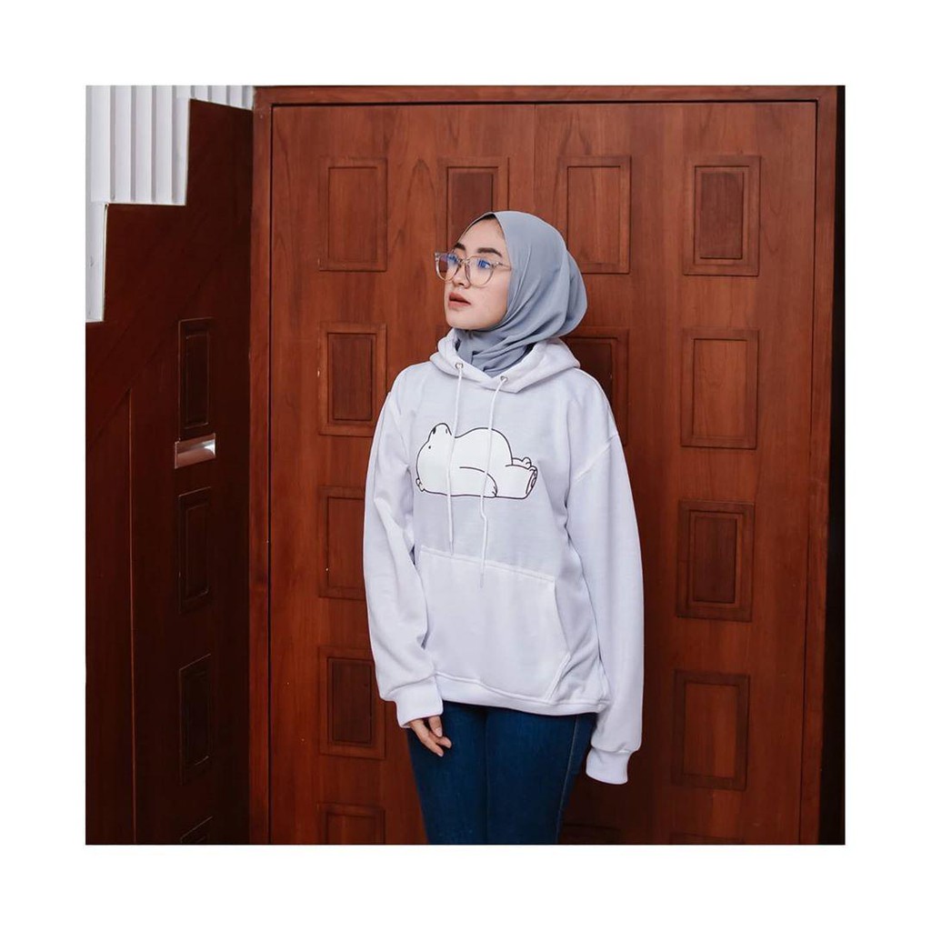 Nara Grosir - Sleep Bear  l Sweater Hodie Pria dan Wanita