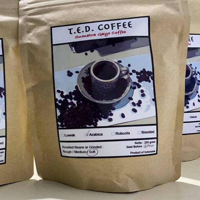 

Kopi / Coffee Single Origin Sumatra Gayo