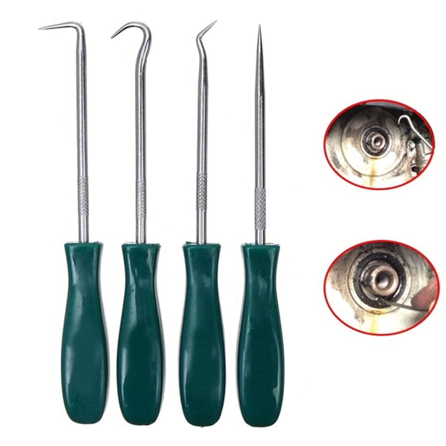 LANTUO Obeng Cungkil Pelepas Seal Roller Karet Gear Mesin 4 PCS - G4 - Green