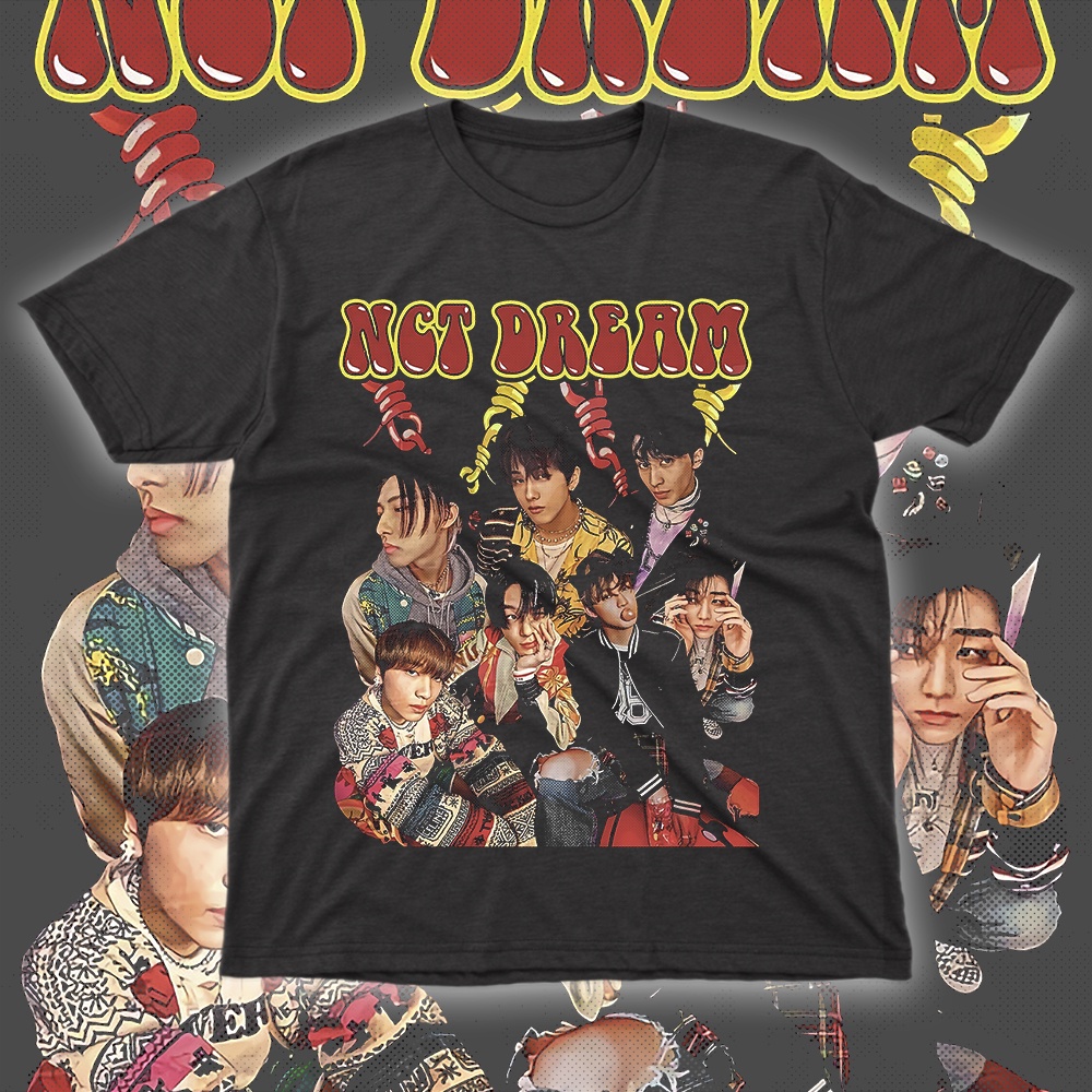 KAOS KPOP NCT DREAM I NCT DREAM T-SHIRT I KPOP T-SHIRT OVERSIZE - BIGSIZE - UPSIZE