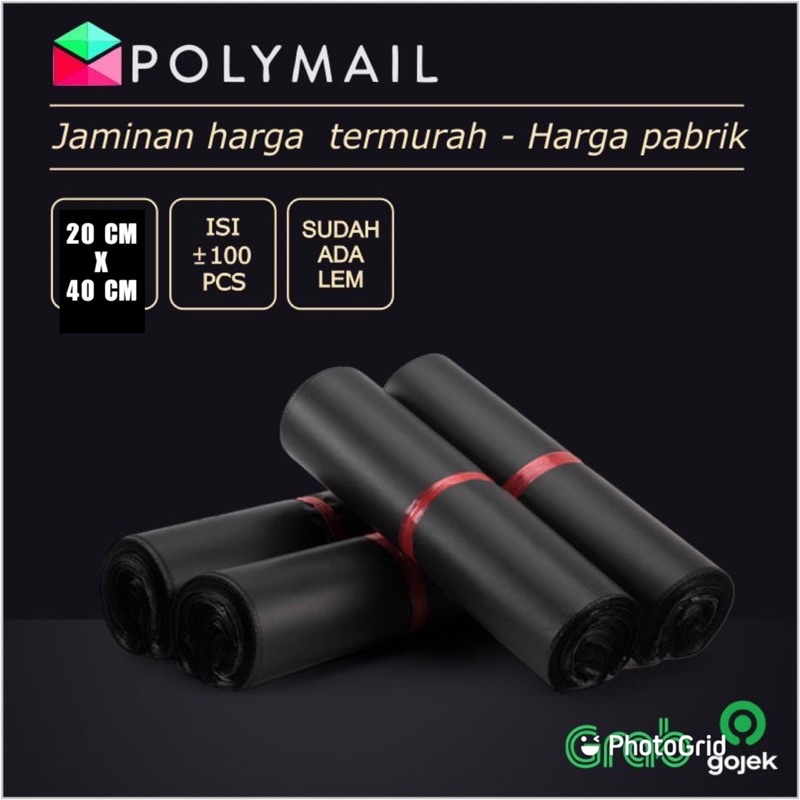 

polymailer +100 pcs/kantong packing