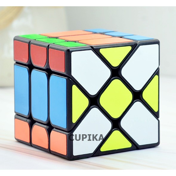 Rubik 3x3 QIYI QY Magic Cube Speed Fisher Guanlong Blackbase