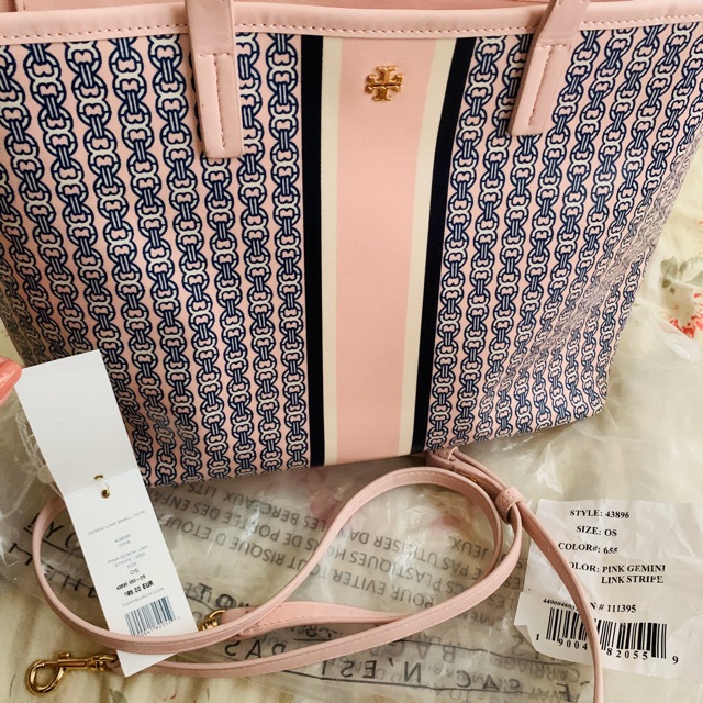 preloved tory burch gemini link tote