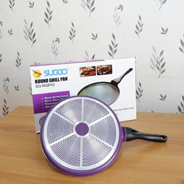 Jual ROUND GRILL PIZZA PAN 30 CM SUGGO Shopee Indonesia
