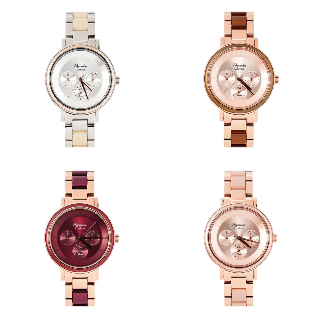 JAM TANGAN WANITA ALEXANDRE CHRISTIE AC 2918 / AC2918 CERAMIC ORIGINAL