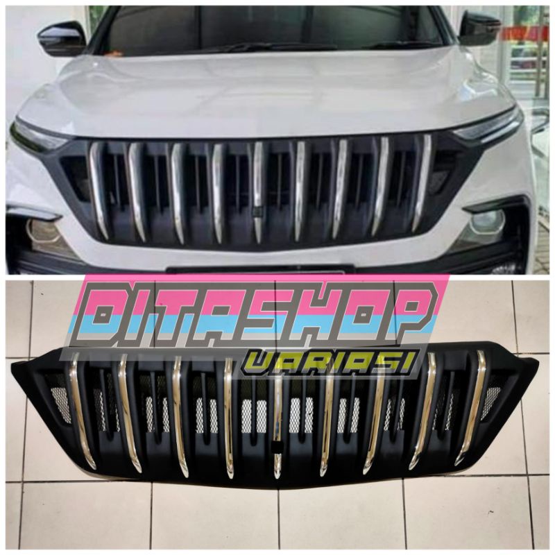 grill wuling almaz prado