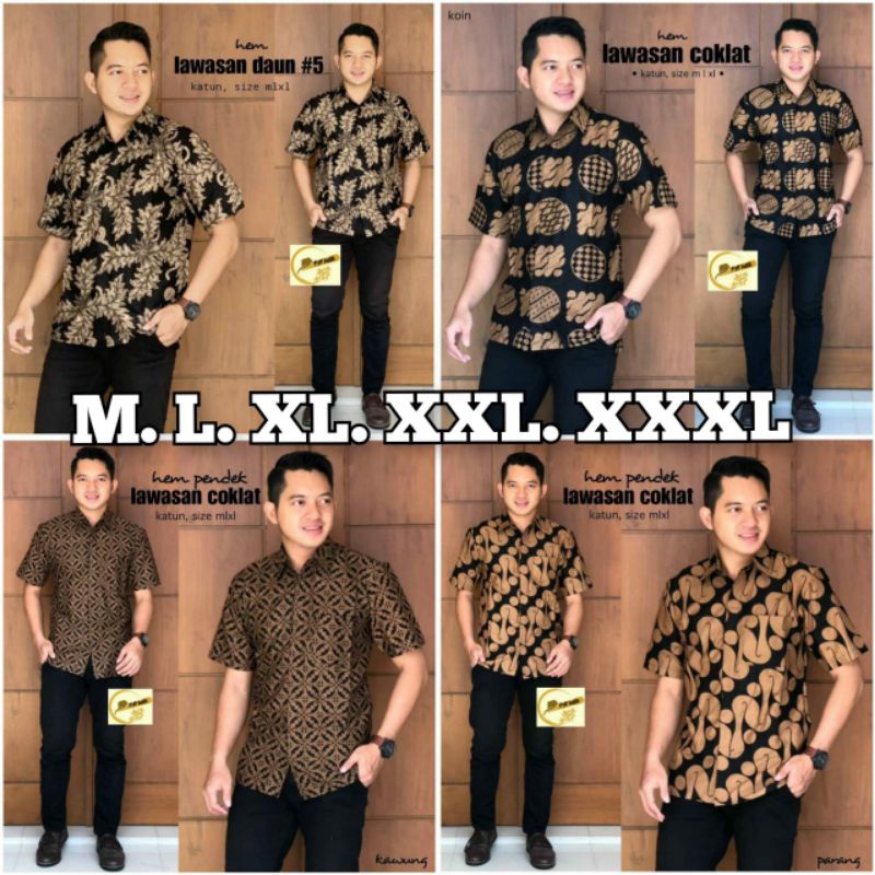 Hem lawasan Hem pria Hem terbest kemeja batik pria