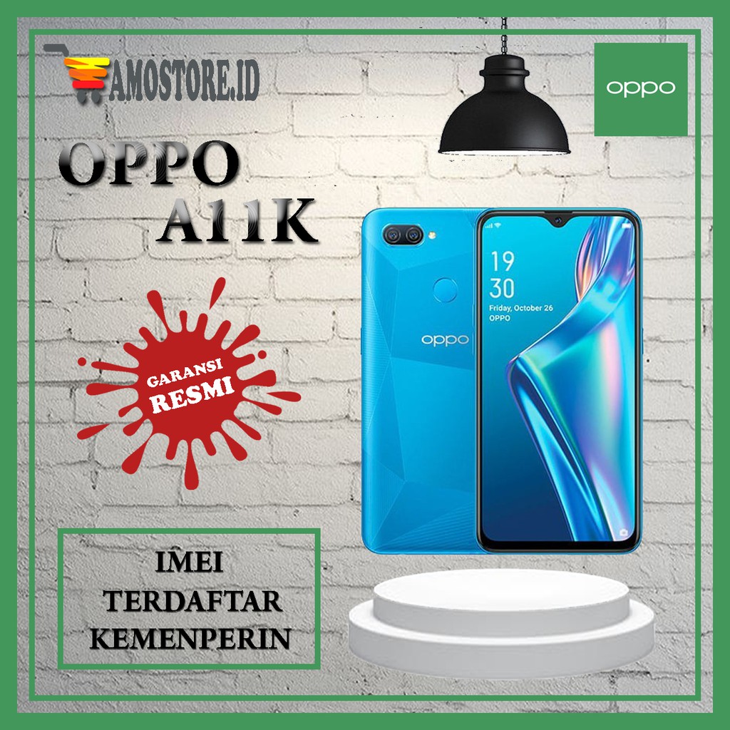 HP BARU OPPO A11K RAM 2/32GB NEW 100% GARANSI RESMI OPPO