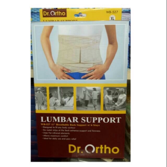 Sacro Lumbar Support Dr Ortho WB 527 /Korset Lumbar Dr.Ortho /Korset Saraf Kejepit