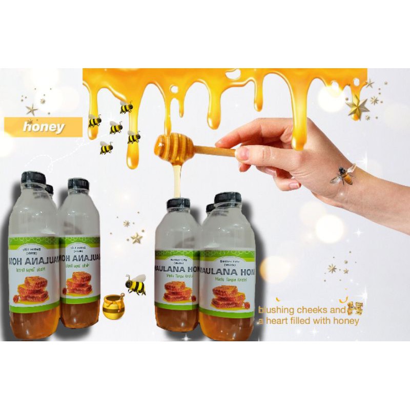 

MHoney /Madu asli (1000gr dan 625gr)