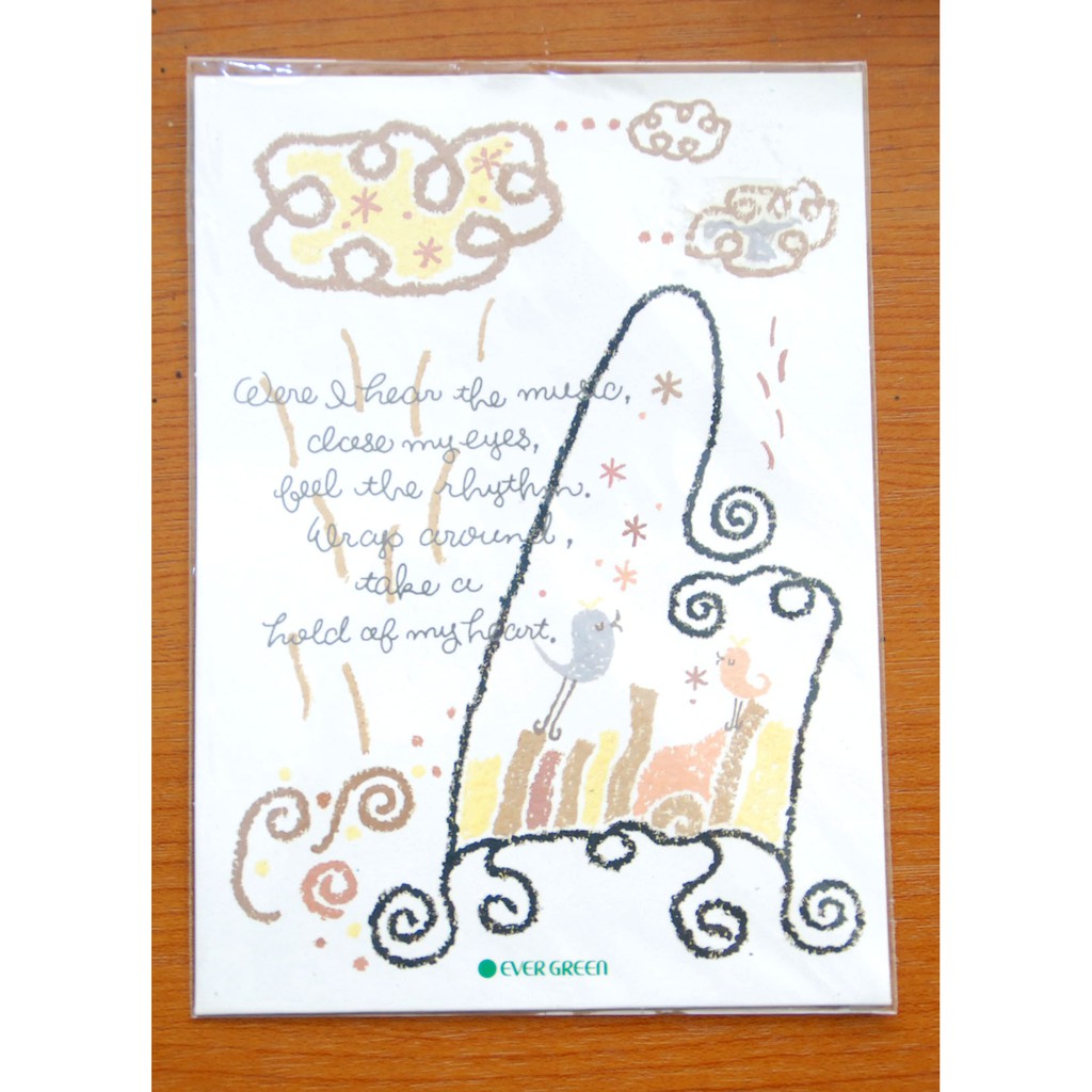 

Kartu Pos Design kartun Korea 08 / Postcard import