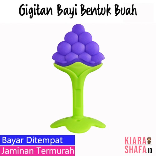 Kiarashafa - Gigitan Bayi Bentuk Buah / Teether Bayi