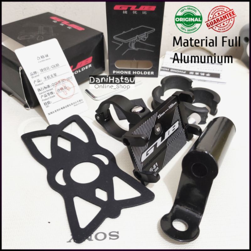 HOLDER HP PHONE MOTOR BESI KHUSUS STANG SPION NMAX VARIO BEAT PCX ADV AEROX XRIDE SCOOPY GUB G81 P30