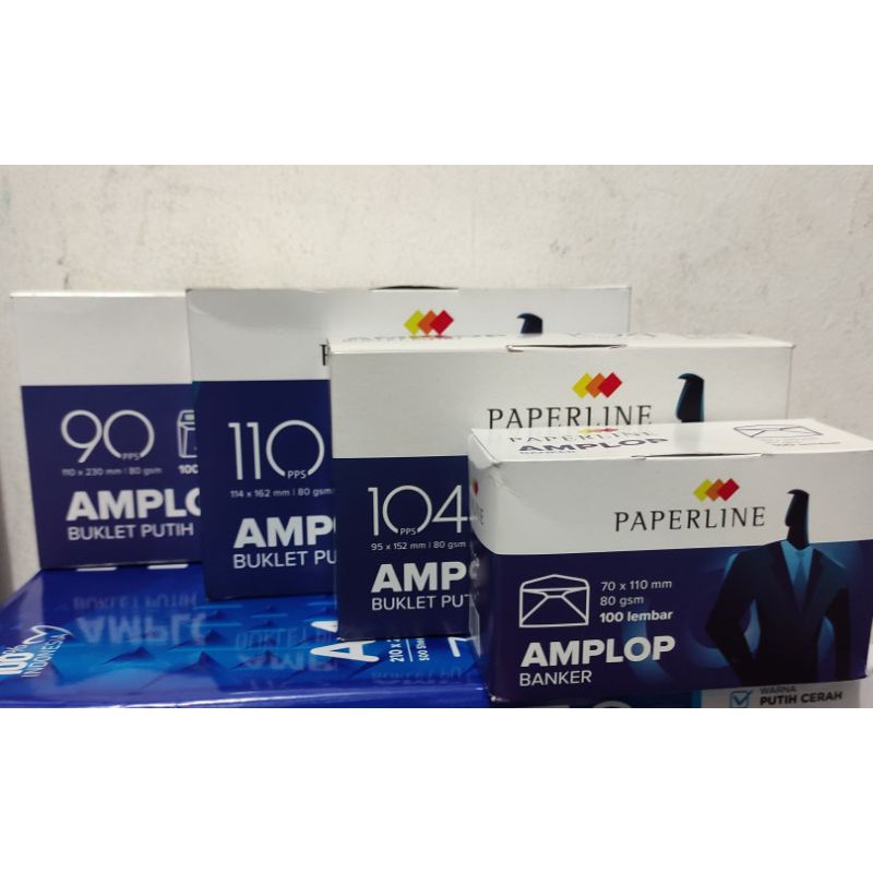 

Amplop putih paperline