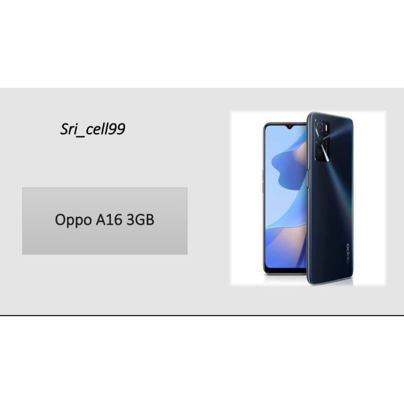 Oppo A16 3/32GB (5000 mAH)