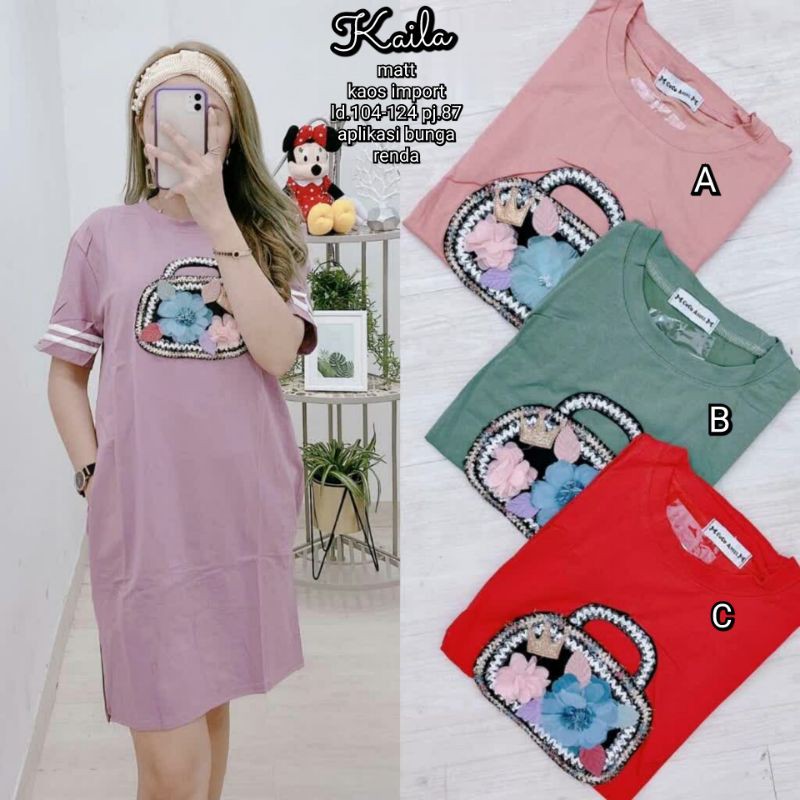 dress import coco angel/tunik import motif terbaru