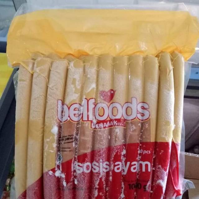 

Bellfood sosis ayam 1kg isi 30 + 1