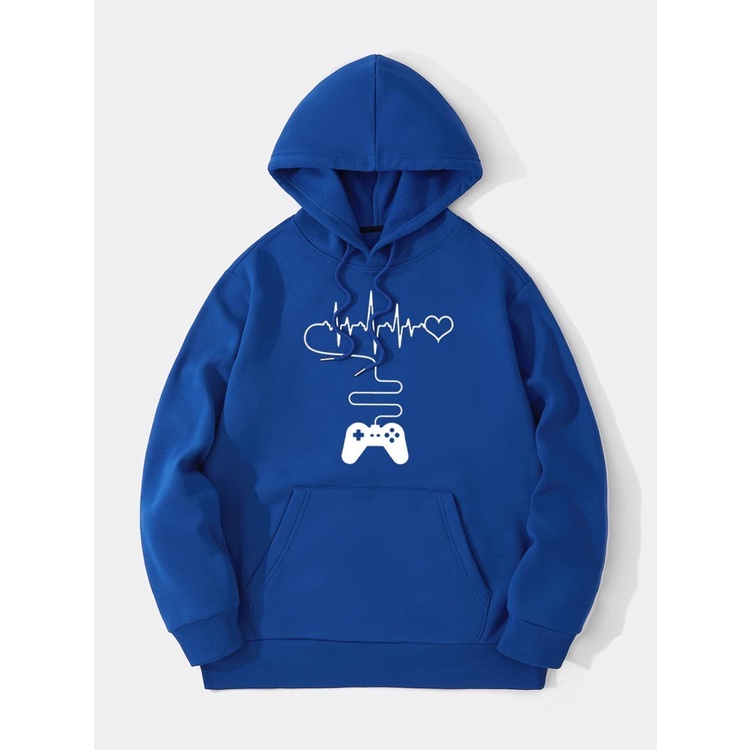 JOSTIK GAME Jumper Hoodie II JOSTIK GAME Sweater Hoodie II Sweter Oblong Topi Sz M - XL ( Pria &amp; Wanita / Anak &amp; Dewasa )