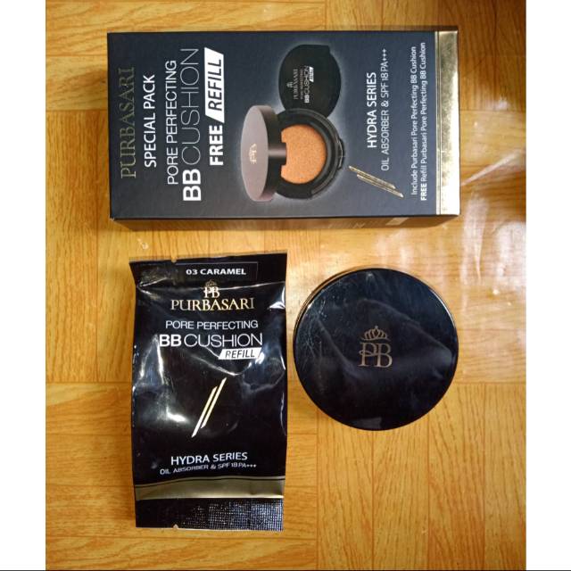 Cushion Purbasari Preloved +refill