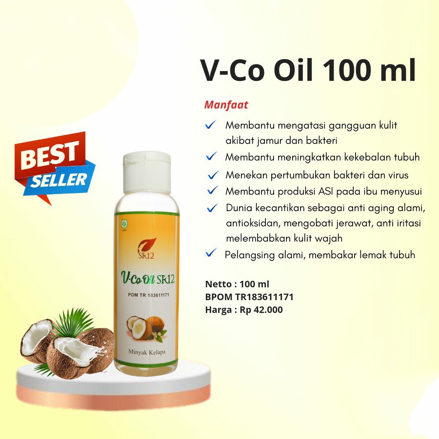 

Vico Cair 100ml SR12 - Minyak Kelapa Murni BPOM