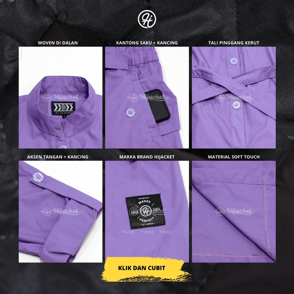 ⭐️NEW BEST SELLER⭐️ JAKET WANITA MUSLIMAH - HIJACKET VALERIA - HIJAKET HIJAB SYARI PANJANG ORIGINAL-2