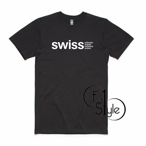 T-SHIRT KAOS SWISS 2