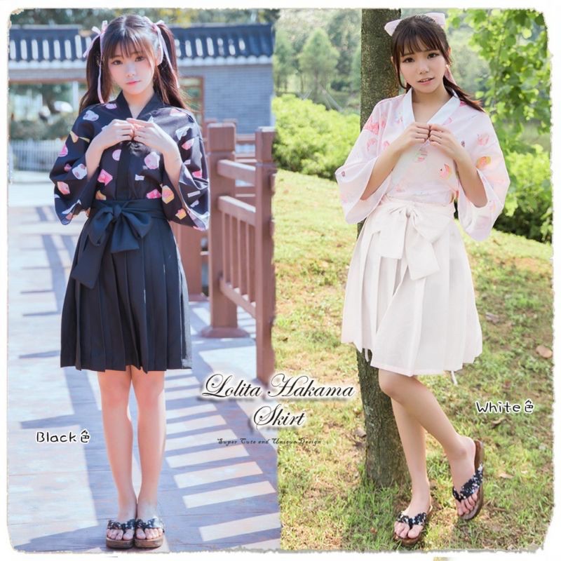 *HANYA ROK* ROK LOLITA HITAM/COSPLAY//ROK HITAM/ROK PENDEK/PITA/BAJU KOREA