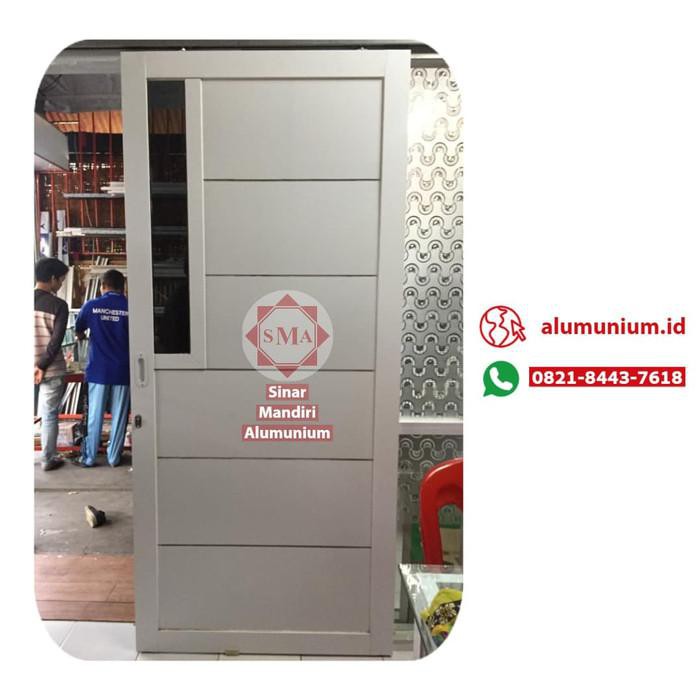 Pintu Aluminium Sliding / Pintu Geser Aluminium / Pintu Aluminium