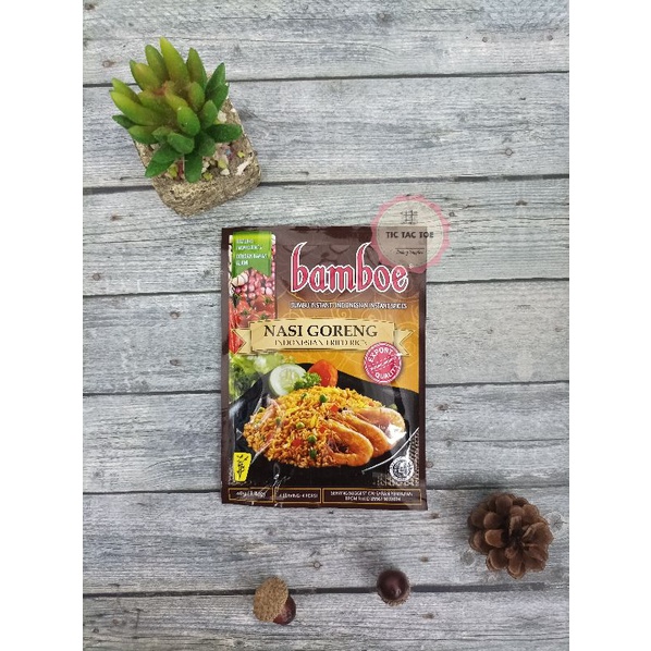

Bamboe Nasi Goreng 40gr / Bamboe Bumbu Nasi Goreng / Bumbu Instan Nasi Goreng