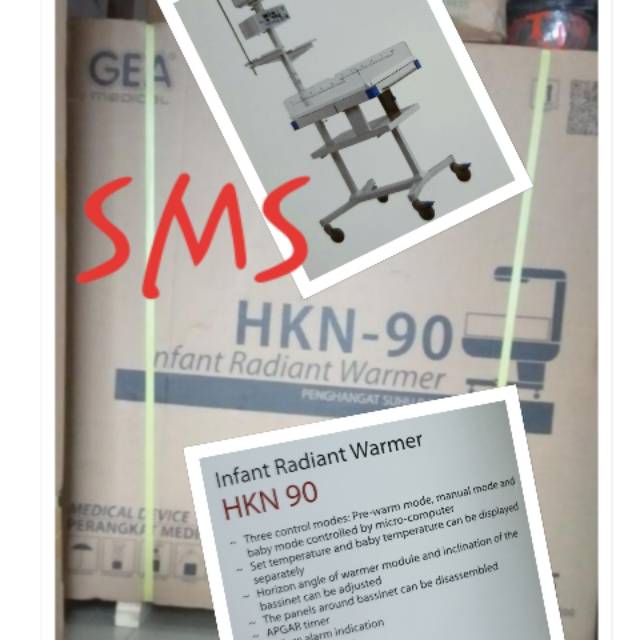 Pemanas Suhu Bayi GEA HKN 90 - Infant Radiant Warmer