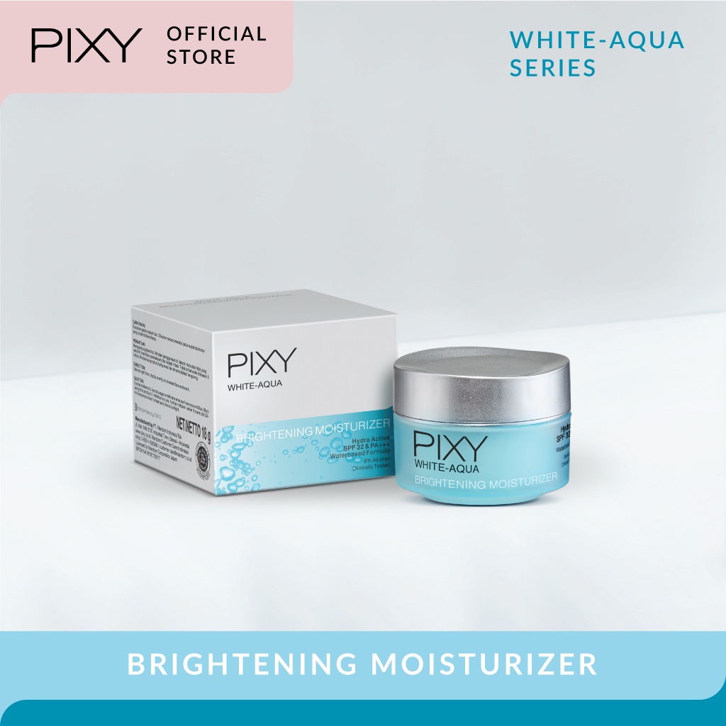 PIXY White Aqua Brightening Moisturizer - Day Cream 18g