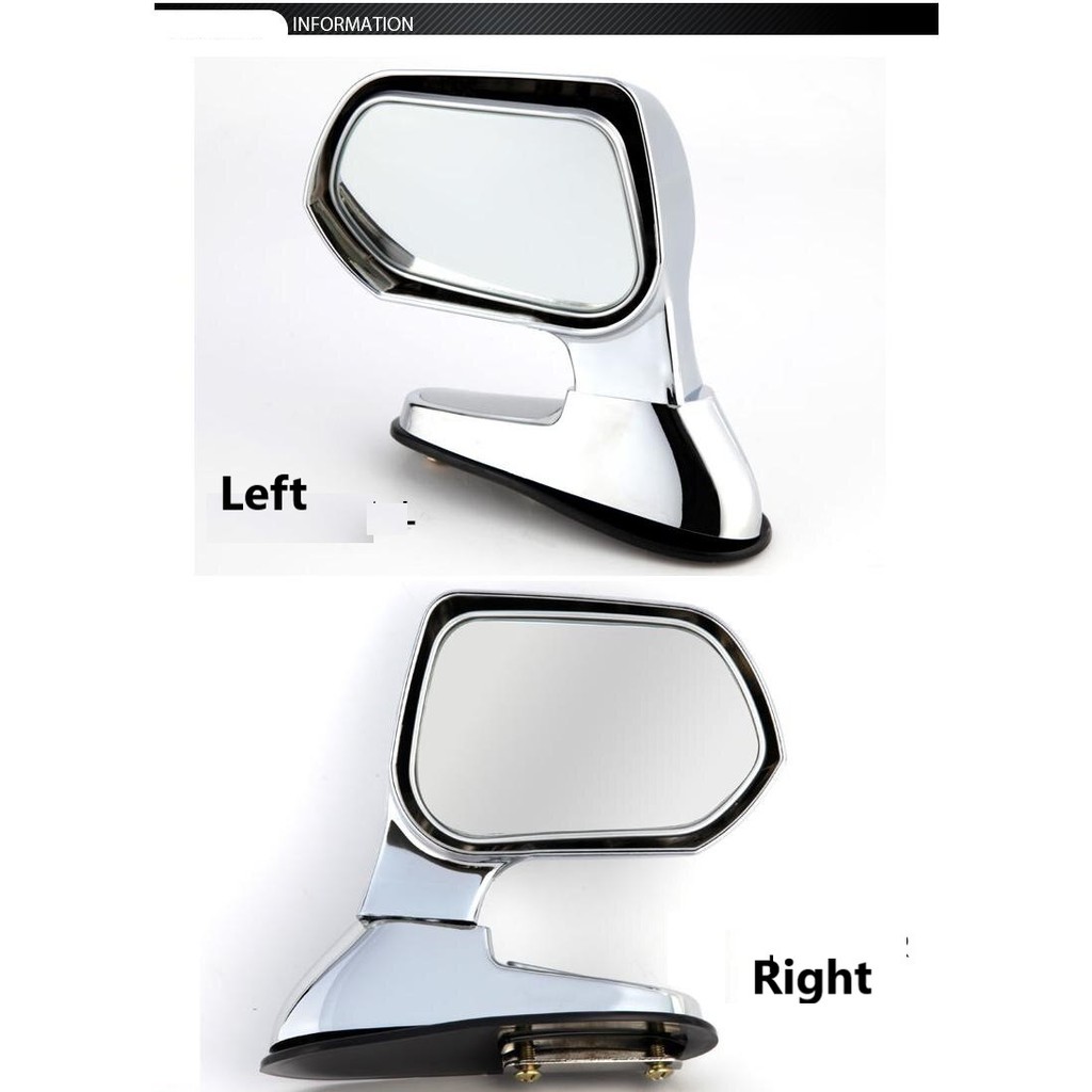 Spion Kap Mesin Model Chrome | Spion Tambahan Blind Spot Mobil