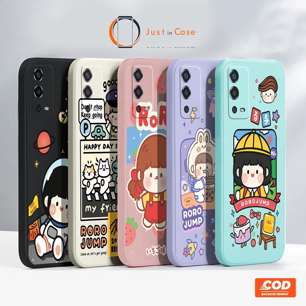 Case Macaron Softcase TPU (UV13) Oppo A55 A95 4G 5G A74 A16 A15 A15s A54 A53 A52 A92 A5 9 2020 RENO 7 6  5 5F 4 4F A5S A12 A7 A1K F5 F7 F9 F11 PRO A3S CUTE LUCU