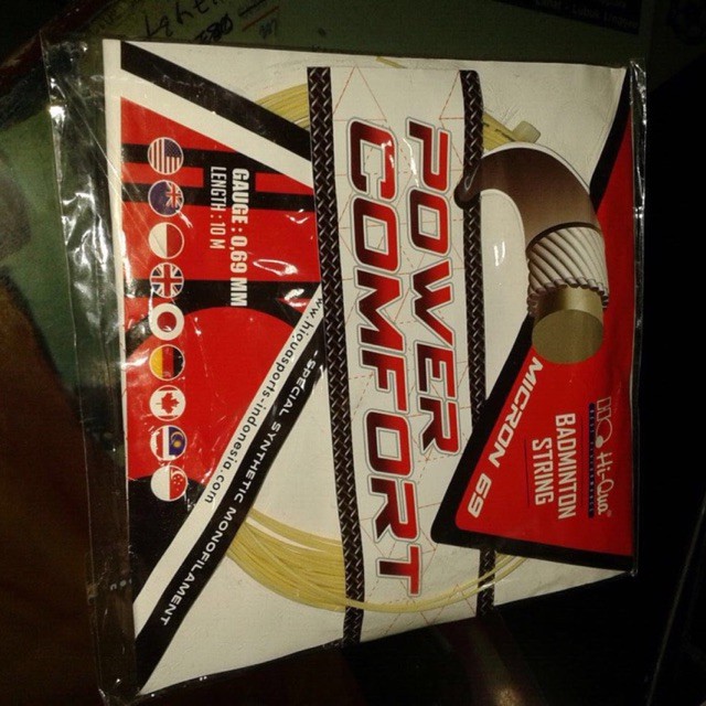 Hiqua Power Comfort Original Termurah Senar Badminton