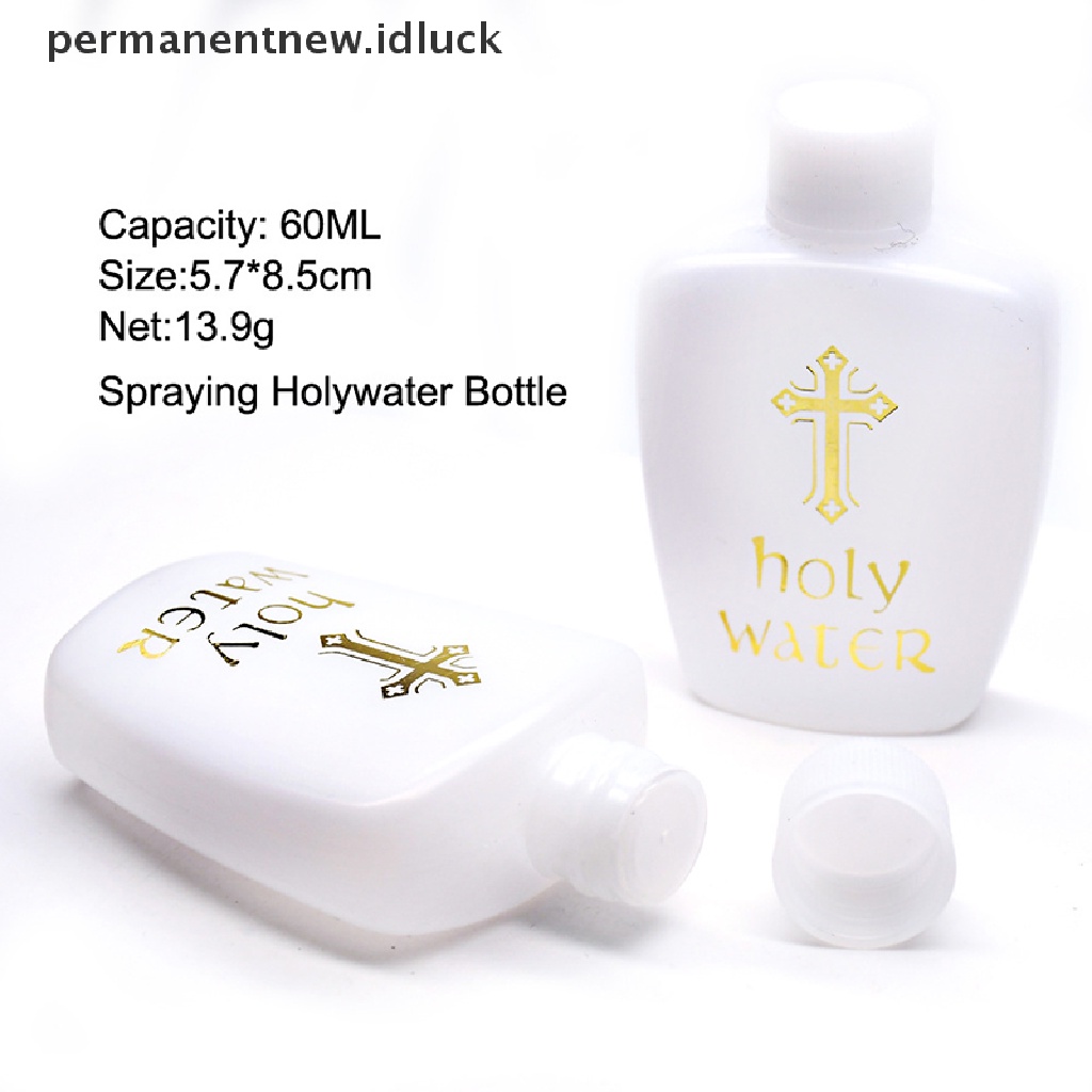 1 Pc Botol Air Ukuran 60ml Desain Sturdy Prime Gereja