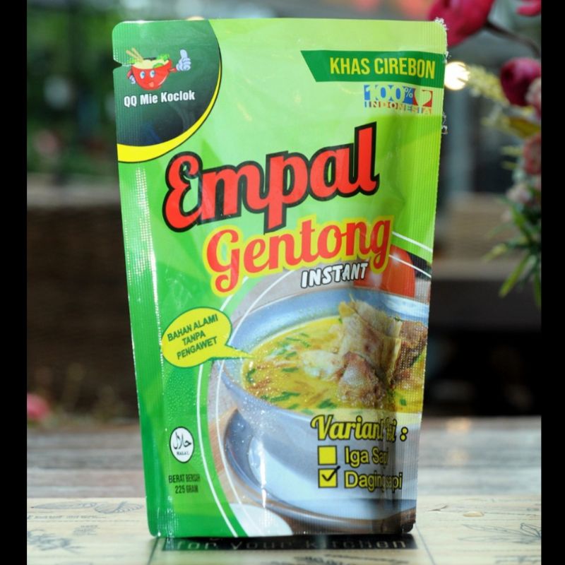 

Empal Gentong Instan Khas Cirebon/Empal Kuah Cirebon